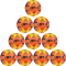 10er Ballpaket DERBYSTAR offizieller Bundesliga Brillant APS High Visible Winter-Spielball 2022/23 orange 5