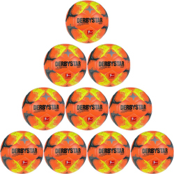 10er Ballpaket DERBYSTAR offizieller 2. Bundesliga...