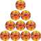 10er Ballpaket DERBYSTAR Bundesliga Brillant High Visible Freizeitfu&szlig;ball 2022/23 orange 5