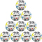 10er Ballpaket DERBYSTAR Bundesliga Club TT Trainingsfu&szlig;ball 2022/23 wei&szlig; 5