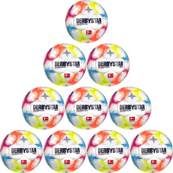10er Ballpaket DERBYSTAR Bundesliga Brillant Replica...