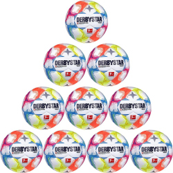 10er Ballpaket DERBYSTAR Bundesliga Brillant Replica...
