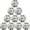 10er Ballpaket DERBYSTAR Bundesliga Club Light 350g Leicht-Fußball 2022/23 weiß 5