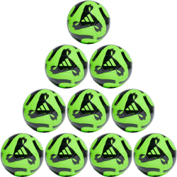 10er Ballpaket adidas Tiro Club Fußball HZ4167 - solar green/black 5