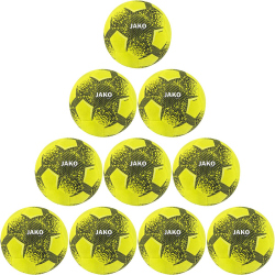 10er Ballpaket JAKO Hallen-Fußball 715 - soft yellow 4
