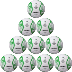 10er Ballpaket molten Replica Spielball UEFA...
