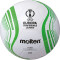10er Ballpaket molten Replica Spielball UEFA Fußball Europa Conference League 2022/23 weiß/grün/schwarz 5