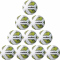 10er Ballpaket molten Trainings Fu&szlig;ball F5A3400-G wei&szlig;/gr&uuml;n/silber 5