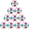 10er Ballpaket DERBYSTAR 1. Bundesliga Brillant APS Fußball 2023/24