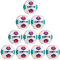 10er Ballpaket DERBYSTAR Bundesliga Brillant Fußball 2023/24