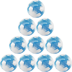 10er Ballpaket JAKO Glaze 290g Leicht-Fußball 706 -...