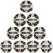 10er Ballpaket DERBYSTAR Classic S-Light 290g Leicht-Fußball 8X1 Gr. 5