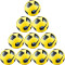 10er Ballpaket NIKE Park Fußball 765 - yellow strike/sapphire/black 3