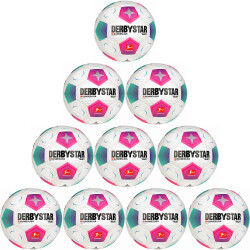 10er Ballpaket DERBYSTAR Bundesliga Club Light 350g...