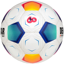 10er Ballpaket DERBYSTAR Bundesliga Brillant Light 350g Leicht-Fu&szlig;ball 2023/24 wei&szlig; 4
