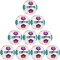 10er Ballpaket DERBYSTAR Bundesliga Brillant Light 350g Leicht-Fu&szlig;ball 2023/24 wei&szlig; 4