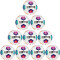 10er Ballpaket DERBYSTAR Bundesliga Brillant Replica Light 350g Leicht-Fußball 2023/24 weiß 4