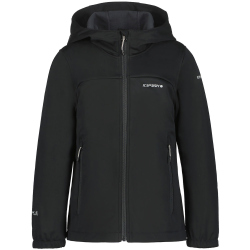 ICEPEAK Kleve Softshelljacke Kinder 990 - black 128