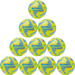 10er Ballpaket uhlsport Sala Lite 360g Synergy Futsal...