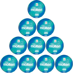 10er Ballpaket molten School MasteR Handball H3F-SM...