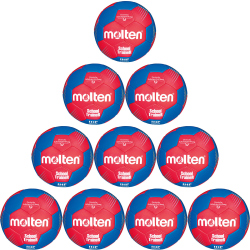 10er Ballpaket molten School TraineR Handball H2F-ST...