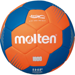 10er Ballpaket molten harzfreier Handball H0F1800-OB Gr.0...