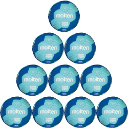 10er Ballpaket molten School TraineR Handball H1F-ST...