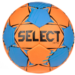 10er Ballpaket SELECT Keto v22 Handball orange/blau 3