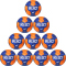 10er Ballpaket Select Attack TB Handball Uni blau orange 3