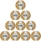 10er Ballpaket Select Replica EHF Champions League Handball 2023/24