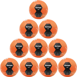 10er Ballpaket Kempa Tiro Handball 131 - fluo...