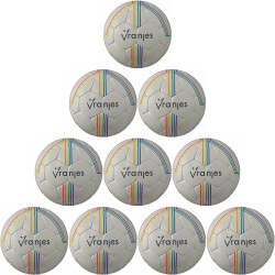 10er Ballpaket erima Vranjes Handball Kinder cool grey 0