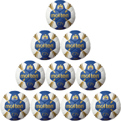 10er Ballpaket molten H0C1300-BW-HS Indoor/Outdoor...
