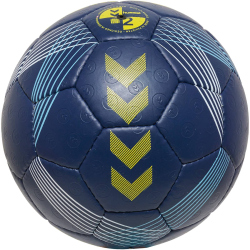 10er Ballpaket hummel Concept Pro Handball 7290 - marine/yellow 2