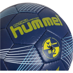 10er Ballpaket hummel Concept Pro Handball 7290 - marine/yellow 2
