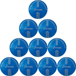 10er Ballpaket erima Vranjes Handball Kinder blau 0