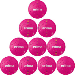 10er Ballpaket erima Pure Grip No. 5 - Waxfree Handball...