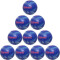 10er Ballpaket hummel Storm Pro 2.0 Handball 7639 - blue/red 2