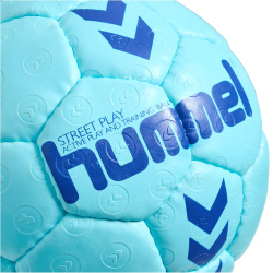 10er Ballpaket hummel Street Play Handball 7001 - light blue 0
