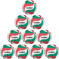 10er Ballpaket molten Volleyball Miniball...