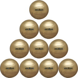 10er Ballpaket molten Volleyball Fanball...