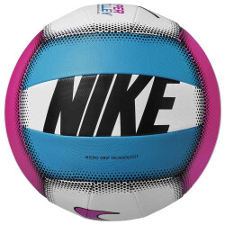 10er Ballpaket NIKE Hypervolley 18P Beachvolleyball 677 active pink/laser blue/white/black 5