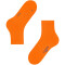 FALKE Rib Laufsocken 8930 - bright orange 42-43