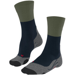 FALKE TK2 Trekkingsocken 6116 - space blue 39-41