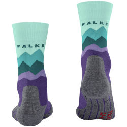 FALKE Crest Trekkingsocken Damen 8683 - amethyst 39-40