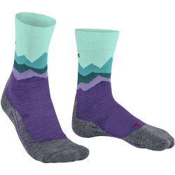 FALKE Crest Trekkingsocken Damen 8683 - amethyst 41-42