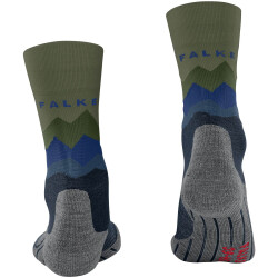 FALKE TK2 Crest Trekkingsocken 6116 - space blue 39-41