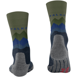 FALKE TK2 Crest Trekkingsocken 6116 - space blue 42-43