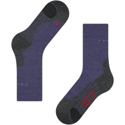 FALKE TK2 Melange Trekkingsocken Damen 8745 - viola 35-36