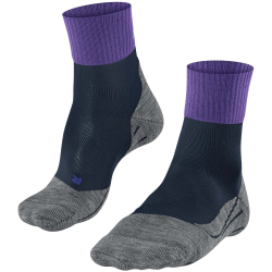 FALKE TK2 Short Cool Trekkingsocken Damen 6116 - space blue 41-42